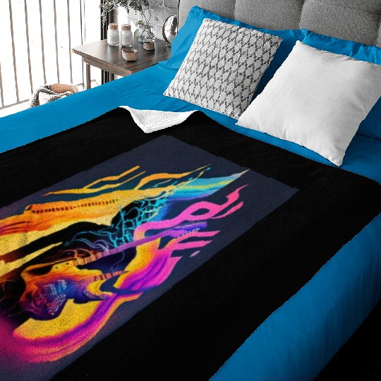 Dance Through Spectrum Immerse in Color and sound Baby Blankets