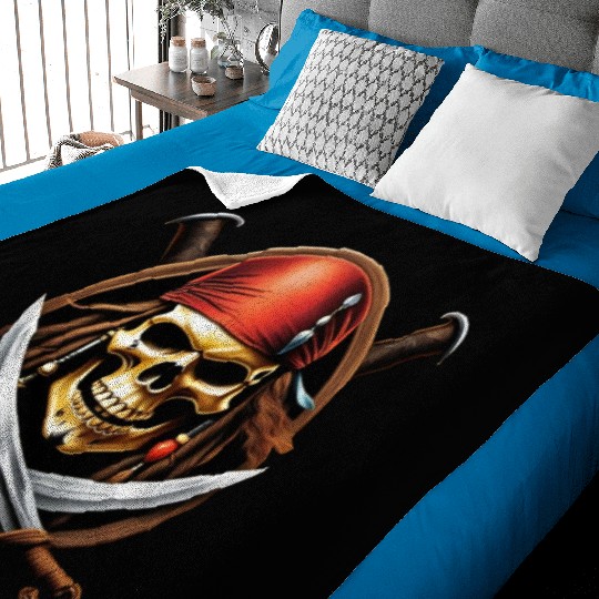 Ocean Raiders Baby Blankets