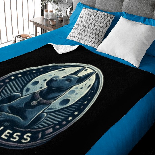 "FEARLESS" is a natural talent that every creature Baby Blankets