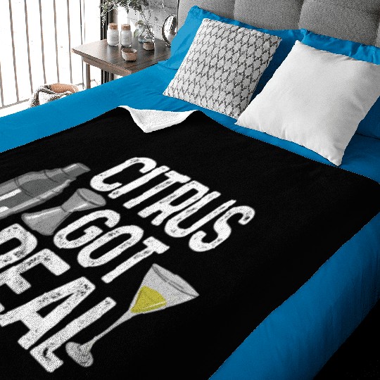 Bartender Citrus Got Real Baby Blankets