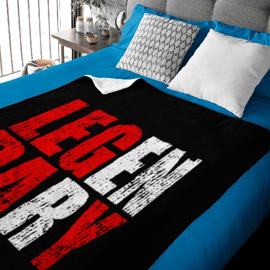 leg day gym funny workout bodybuilding Baby Blankets