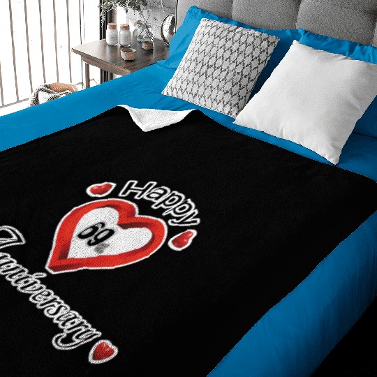 anniversary 69th Baby Blankets