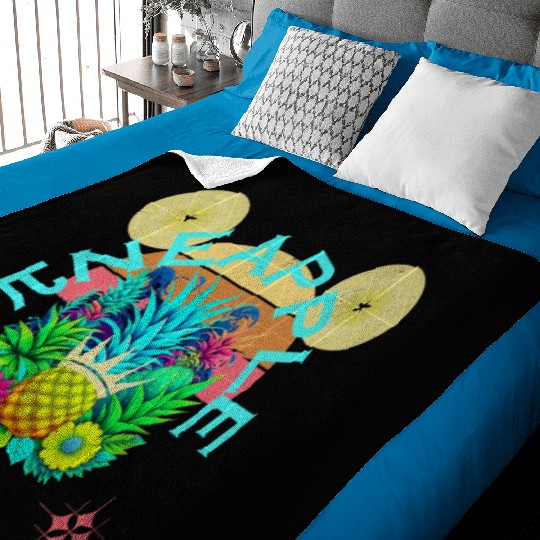 Pineapple Baby Blankets