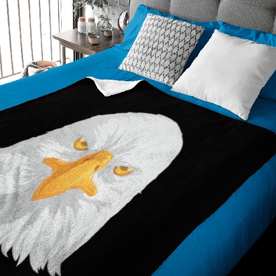 Bald Eagle Baby Blankets