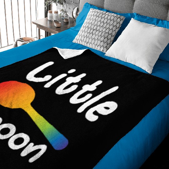 Little Spoon LGBT Pride Gay Lesbian Couple Love Baby Blankets