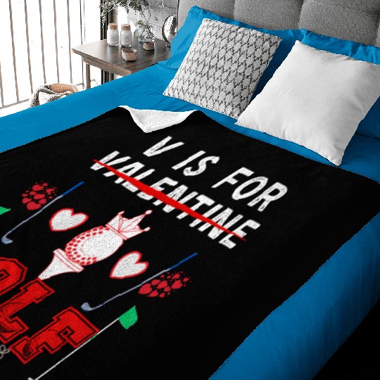 Valentine’s Golf Passion Baby Blankets - Love for the Game