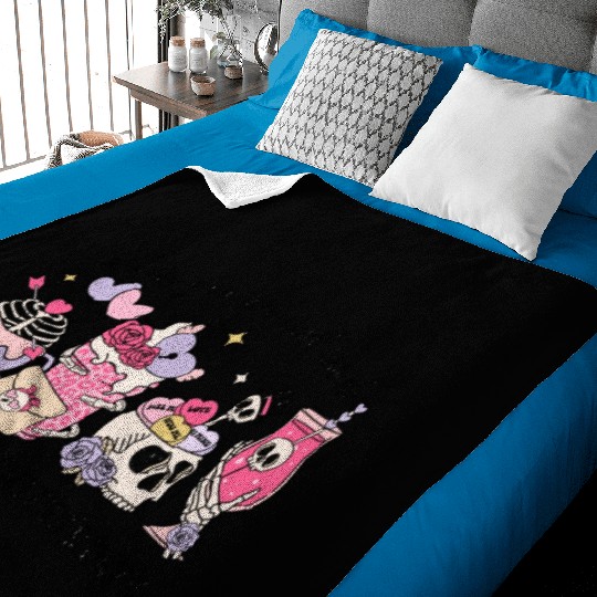 When You're Dead Inside But It's Valentine's Day Baby Blankets