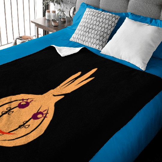 Onion Face Baby Blankets