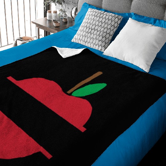 Teacher Monogram, teacher name Baby Blankets