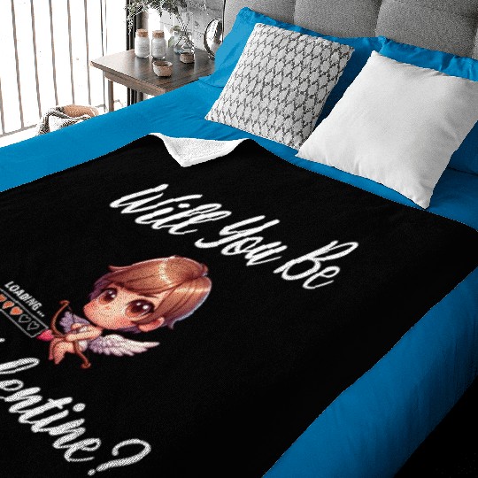 Will You Be My Valentine? Baby Blankets