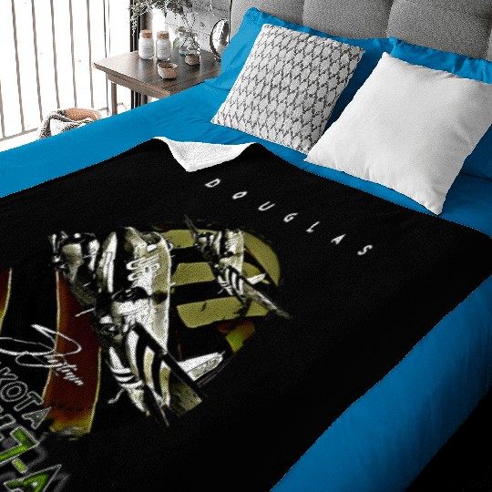 Douglas AKA C-47 Dakota Skytrain Military Version Baby Blankets