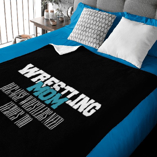 Heroes Wrestling Mom Passion Is Gift Baby Blankets