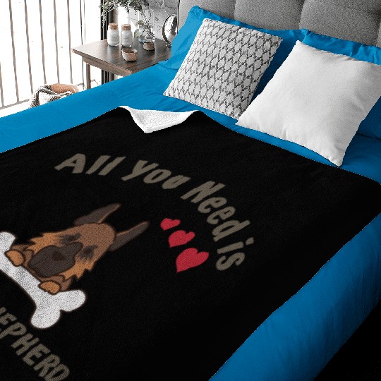 German Shepherd Dog Lover & Owner Baby Blankets