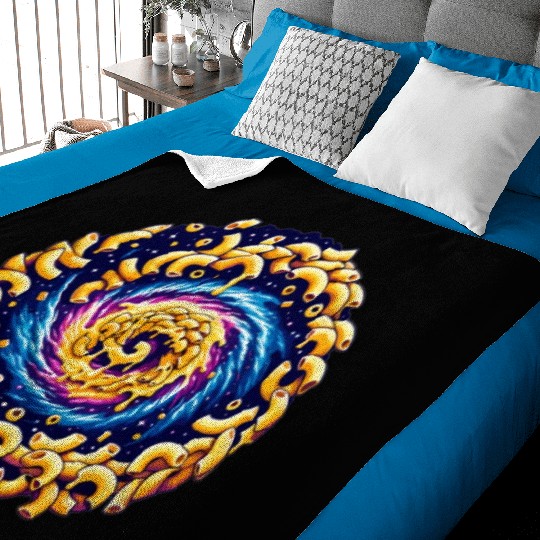 Galaxy Mac and Cheese | Sci-fi Comfort Food Gifts Baby Blankets