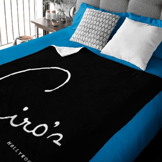 Ciro's Hollywood Vintage Baby Blankets Landmark LA Club