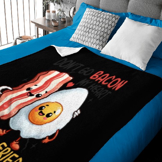 Dont Go Bacon My Heart Baby Blankets