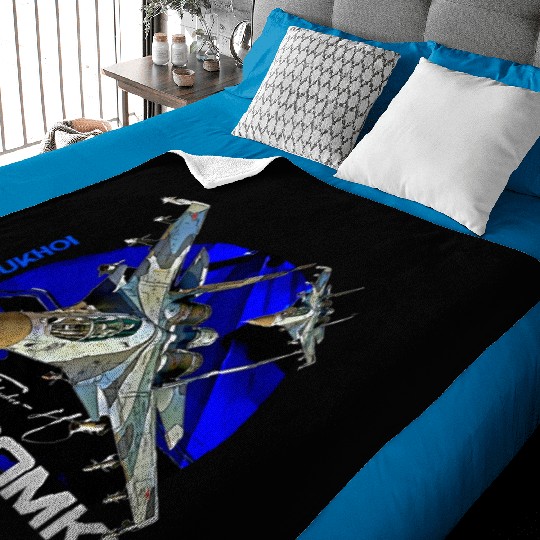 Sukhoi SU-30 MKI Russian Fighterjet Baby Blankets