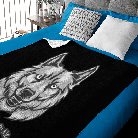 I Got That Dog in Me Baby Blankets