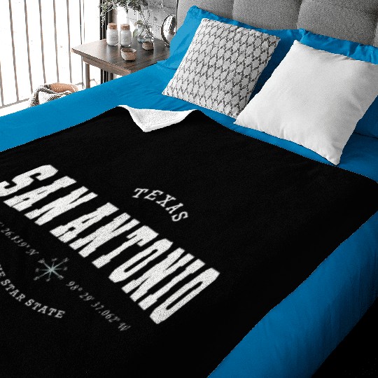 San Antonio (TX) USA Baby Blankets