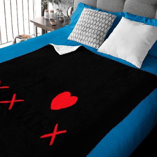 I Love Me I Heart Me I Love women I Red Heart Me Baby Blankets