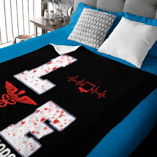Medical Coder Valentine's Day Design Baby Blankets