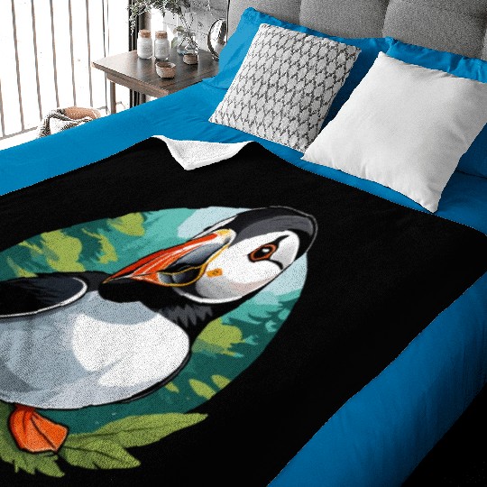 Puffin Baby Blankets