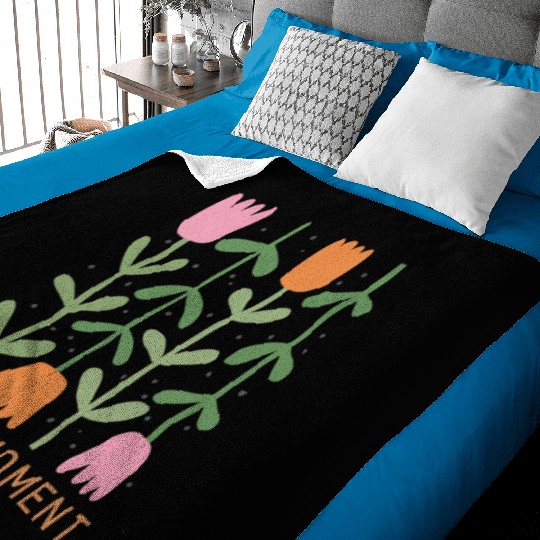 Dakota floral. South Dakota flowers stickers Baby Blankets