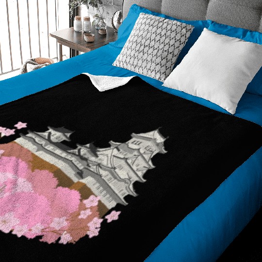 Cherry Blossom Baby Blankets