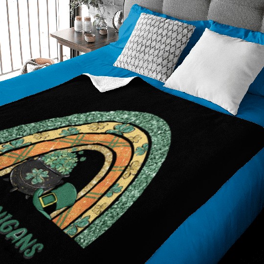 Let The Shenanigans Begin Baby Blankets