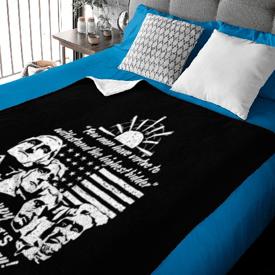 Presidents Day USA Baby Blankets