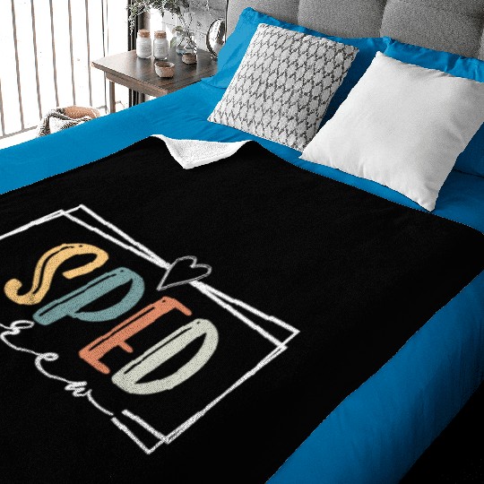 Sped Crew SPED Teacher Special Education Team SPED Baby Blankets