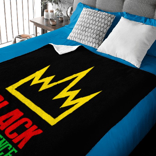 Black Excellence Baby Blankets