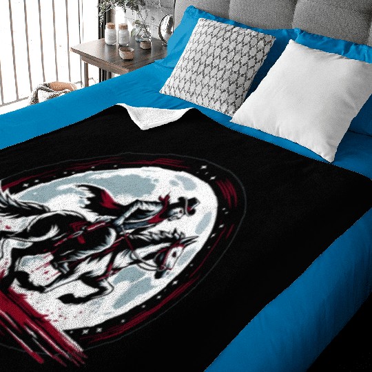 Cowboy Barn Bull Rider Rodeo Country Western Gift Baby Blankets