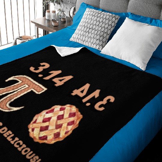 pie it was delicious pie day funny Baby Blankets
