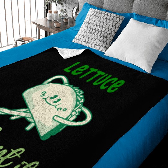 Lettuce Taco Bout It Baby Blankets