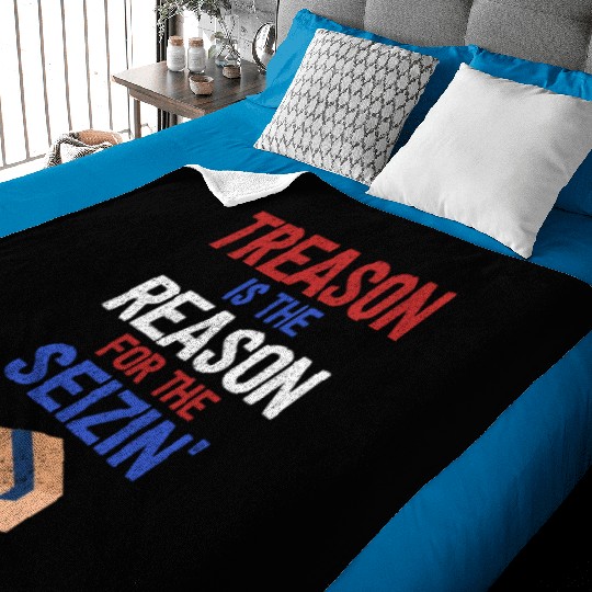 Treason is the Reason for the Seizin FBI Raid Baby Blankets