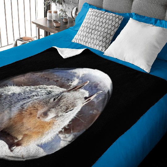 Life In a Bubble Collection- Grand Canyon Squirrel Baby Blankets