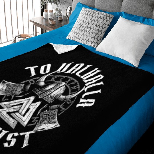 Vikings Valhalla Baby Blankets