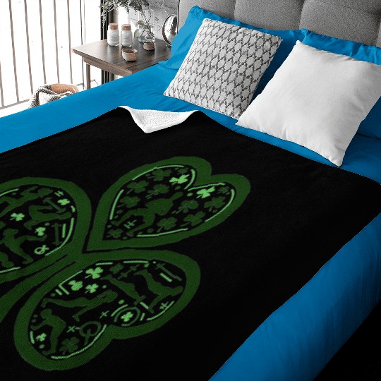 Fitness Lucky Charms Baby Blankets