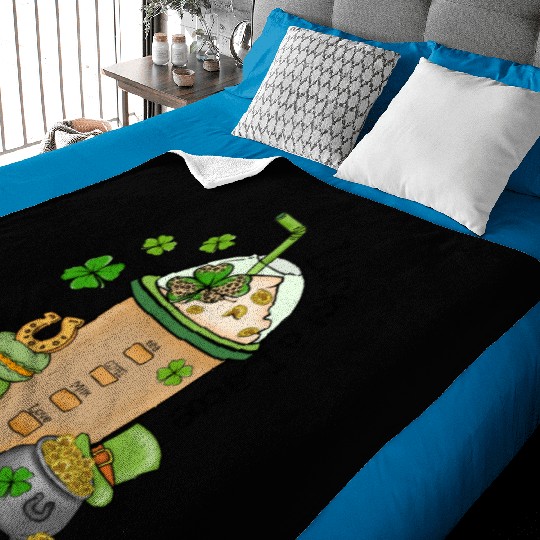 Lucky a Latte: Inspired by Saint Patrick's Day Baby Blankets