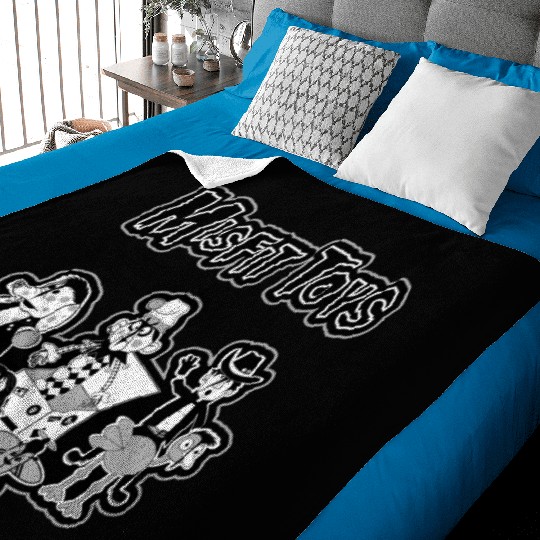 Hardcore Punk Toys Baby Blankets