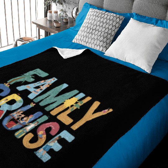 Family Cruise Baby Blankets & Matching Vacation Apparel