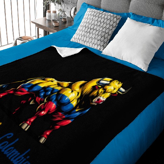 This is the pride of Colombia's flag Baby Blankets