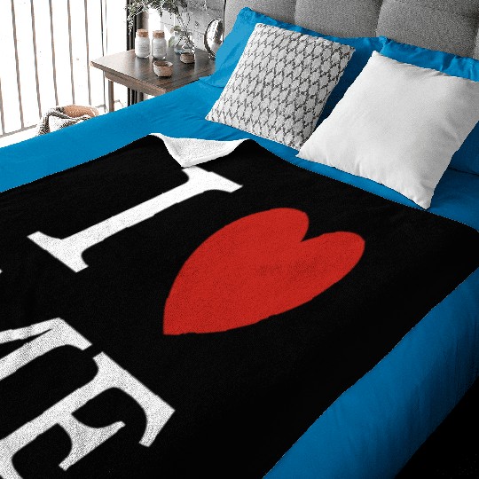 I ❤ ME - I love me Baby Blankets