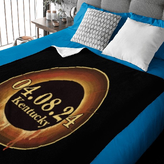 Total Solar Eclipse Path of Totality Kentucky Baby Blankets