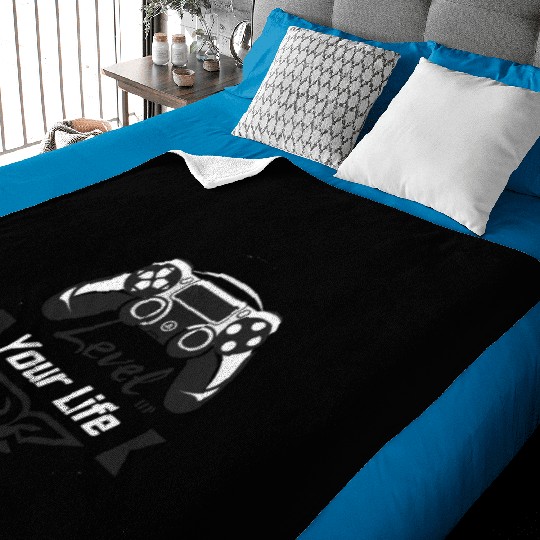 Game On: Level Up Your Life Baby Blankets