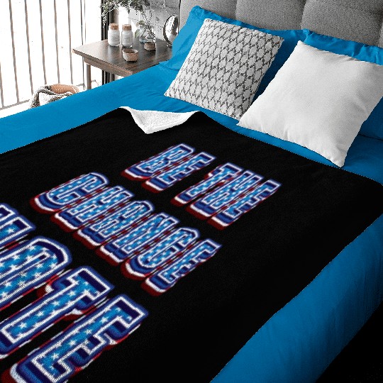 Be The Change Vote - 2024 Election Baby Blankets