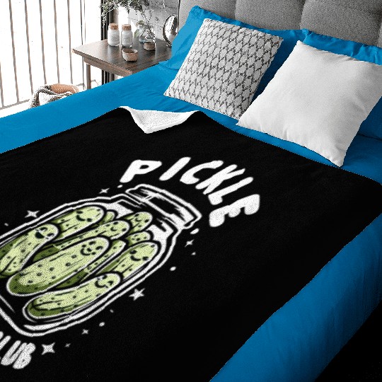 Pickle Lover Funny Pickle Dill pickle Pickled Baby Blankets