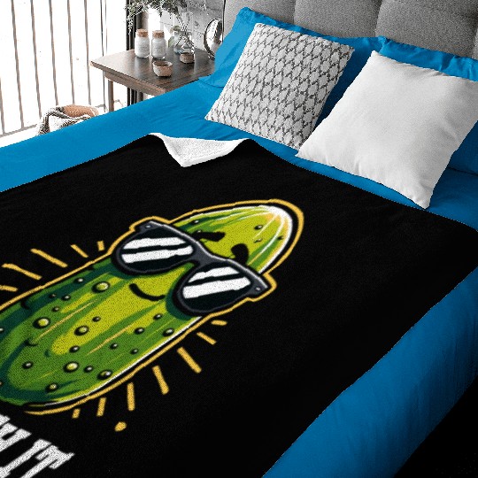 Pickle Lover Funny Pickle Dill pickle Pickled Baby Blankets