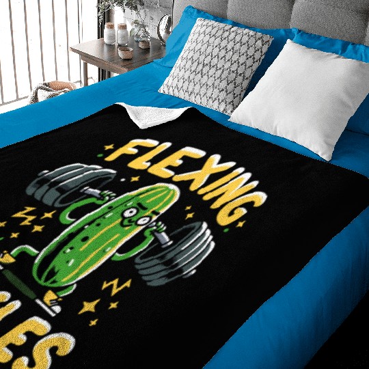 Pickle Lover Funny Pickle Dill pickle Pickled Baby Blankets